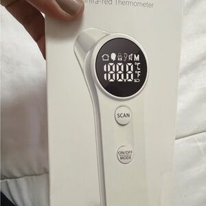 New! Boncare Infra-red  Digital Thermometer- Ear And Forehead/ Ear